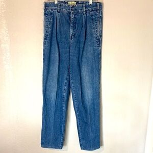 VTG Jordache Menswear Pleated Jeans 80s 32/34